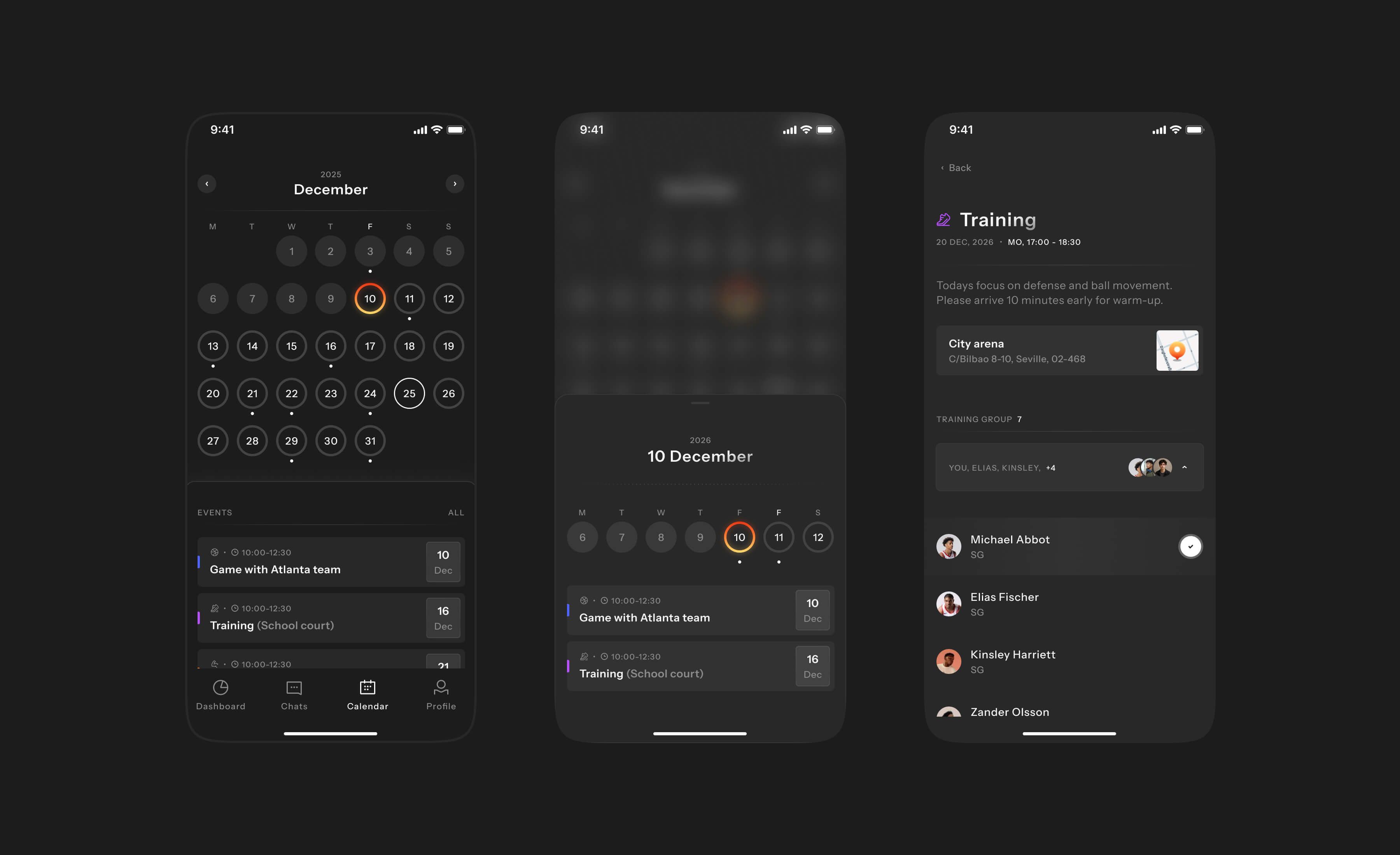 Ballogy parent dashboard, visual 36